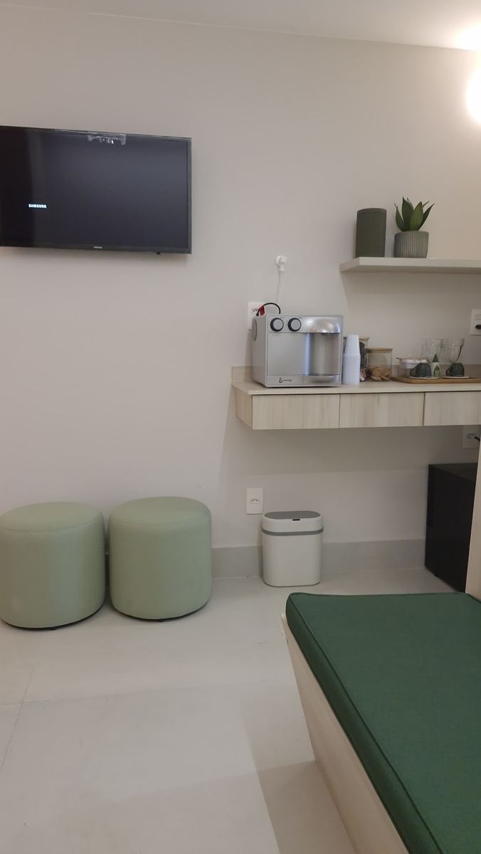 Sala de espera do consultório